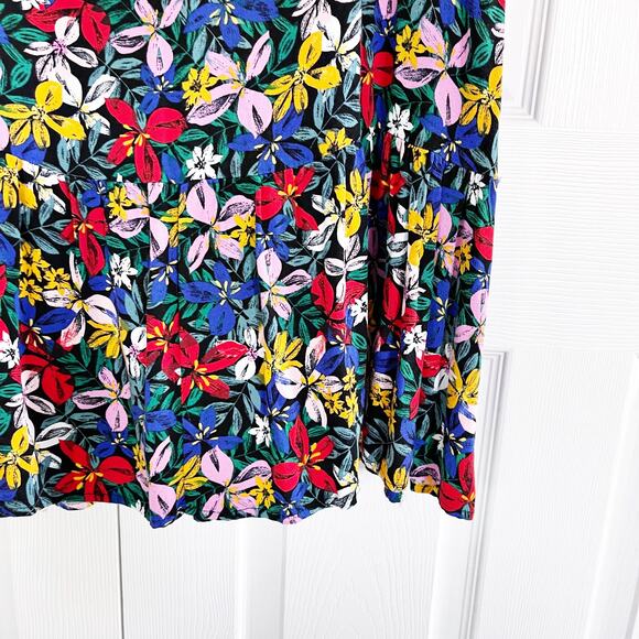 Eloquii Elements Knot Front Floral Dress - Picture 7 of 9